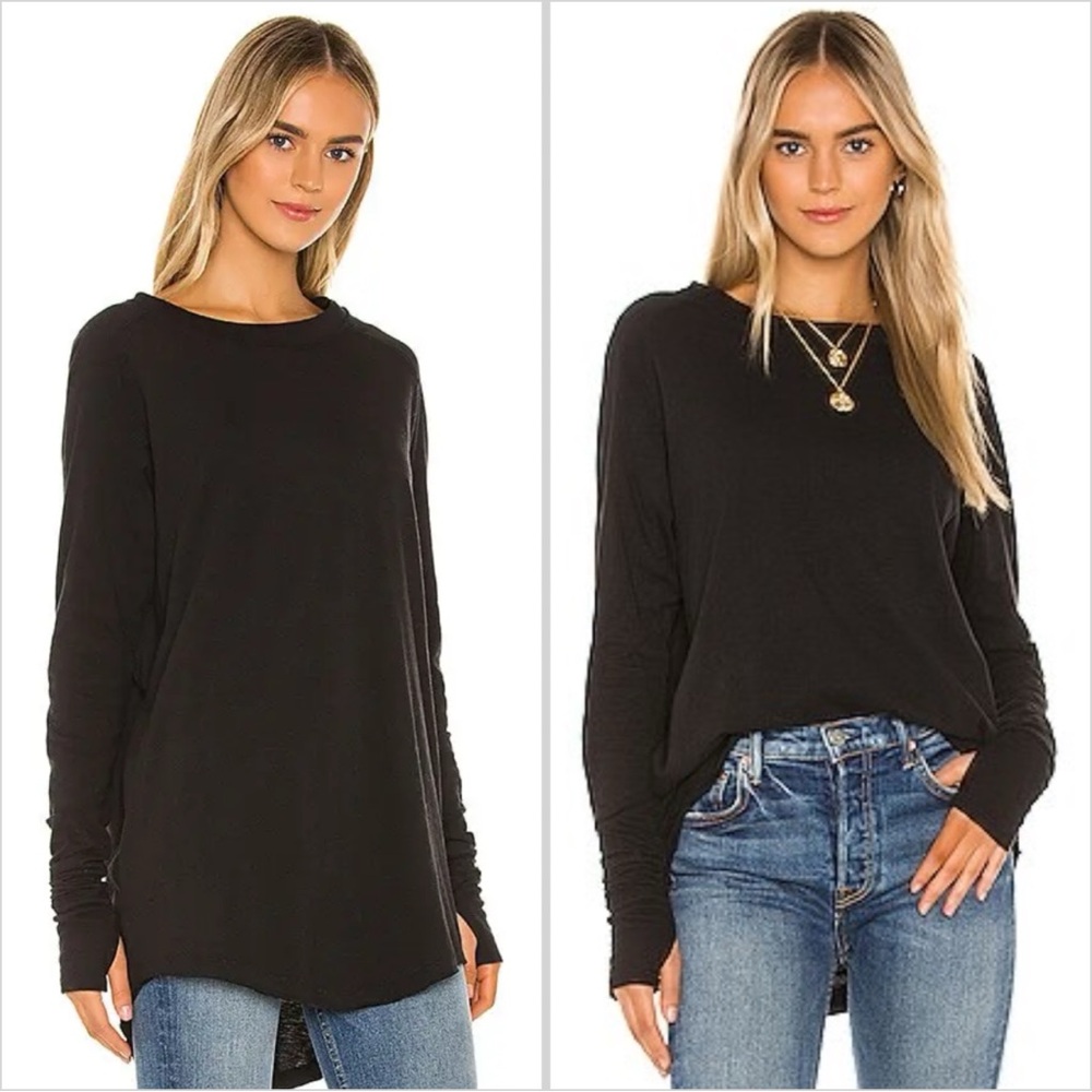 Sale!! NEW Free People x We The Free Arden Tee in Black